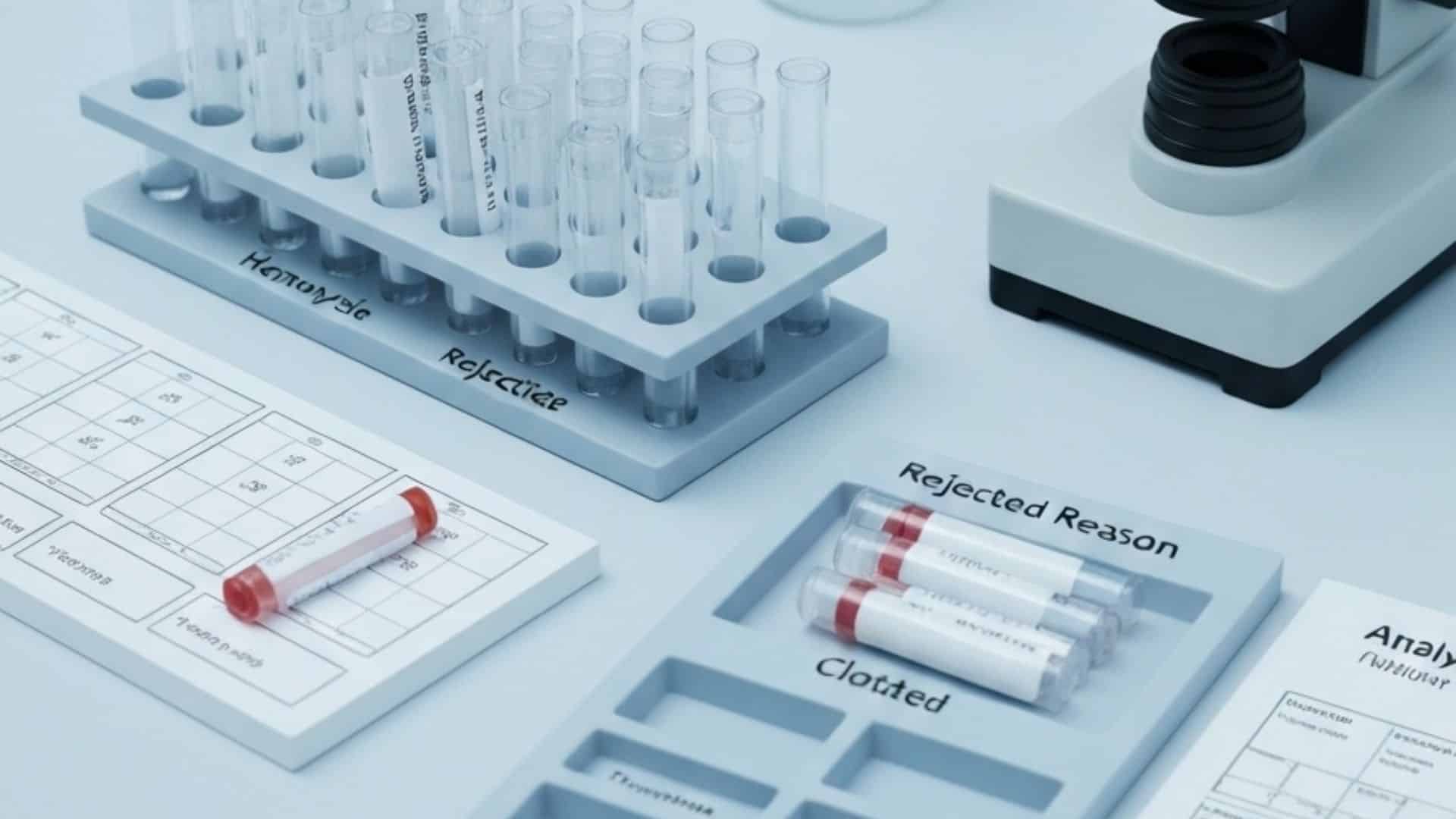 Reducing specimen rejection rates through proper transport and handling protocols